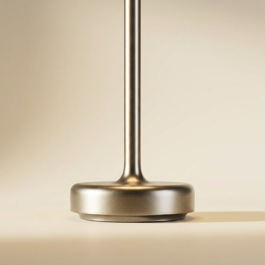 Slim Cordless Table Lamp | Rechargeable Touch Dimmer Wireless Lamp for Bedroom, Dining & Living Room | Warm Ambient Light