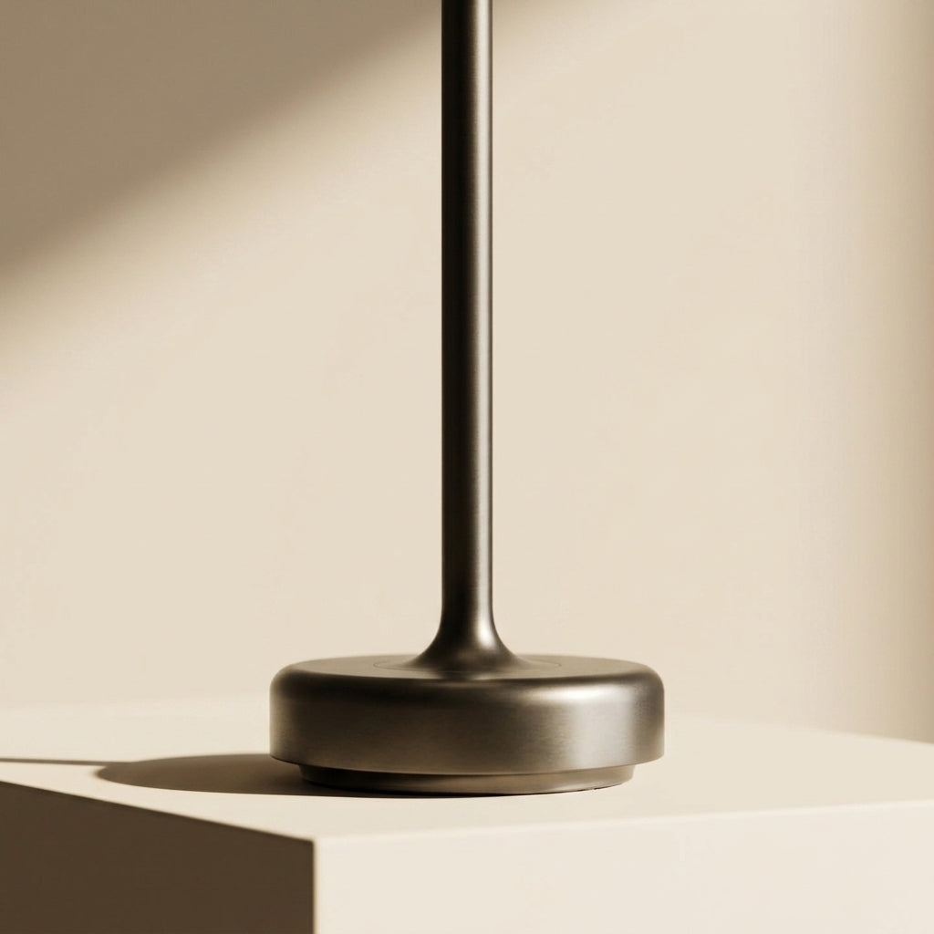Slim Cordless Table Lamp | Rechargeable Touch Dimmer Wireless Lamp for Bedroom, Dining & Living Room | Warm Ambient Light