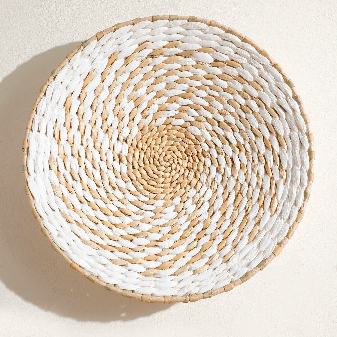 Handwoven Seagrass Wall Art Set | Bohemian Wicker Wall Decor | Natural Texture